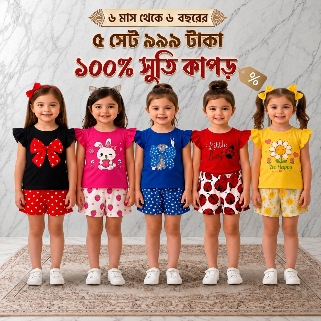 কম্বো বেবি সেট – ( Code: 4 )